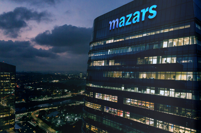 Mazars Fonts In Use   Mazars Building 